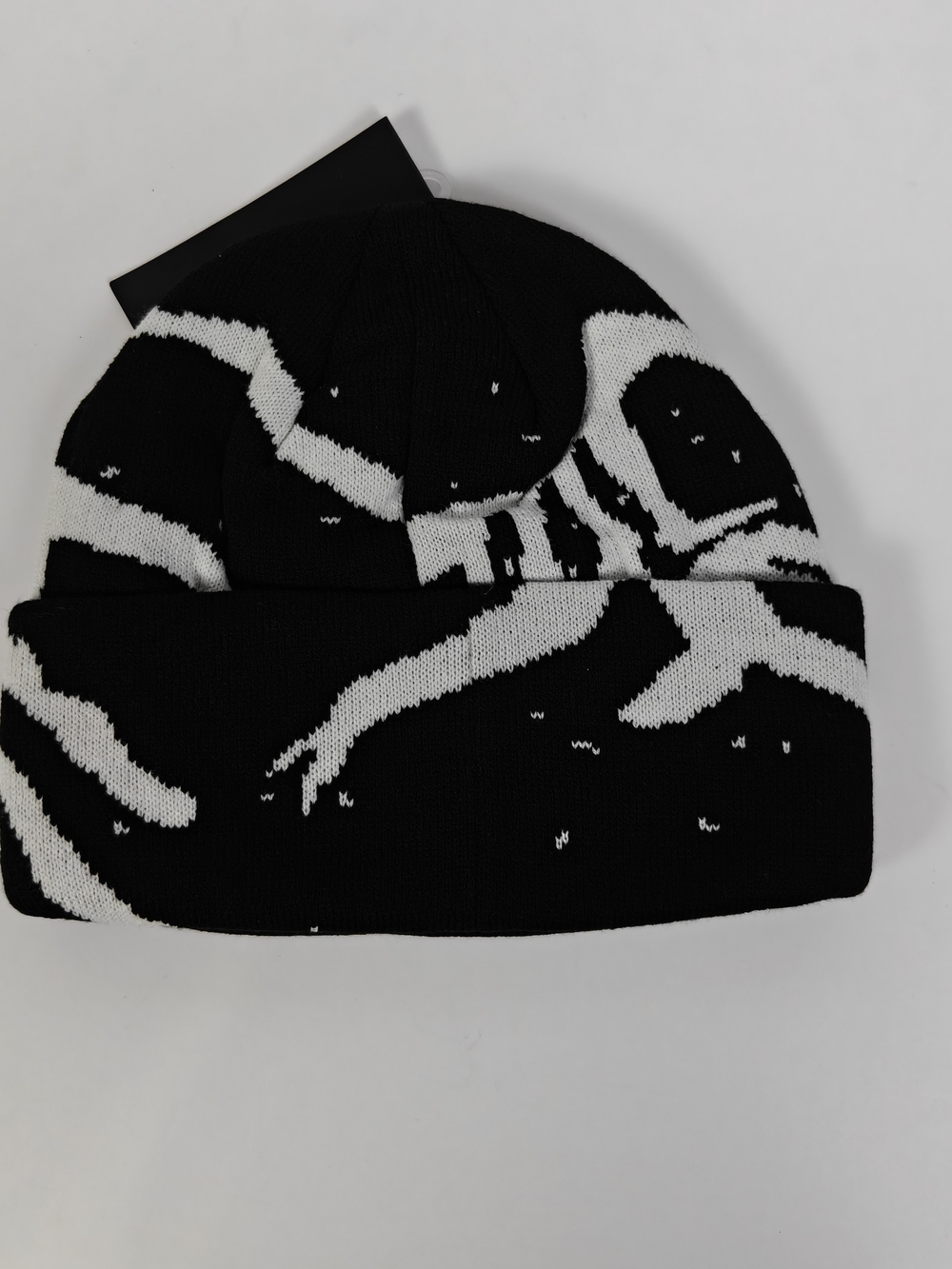 Arc'teryx Black And White Bird Head Toque Beanie - Picture 2 of 2